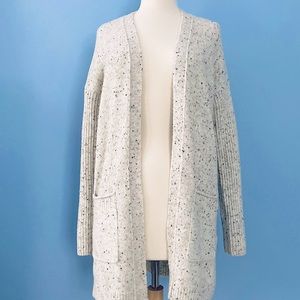 Abercrombie & Fitch Oatmeal Fuzzy Cardigan